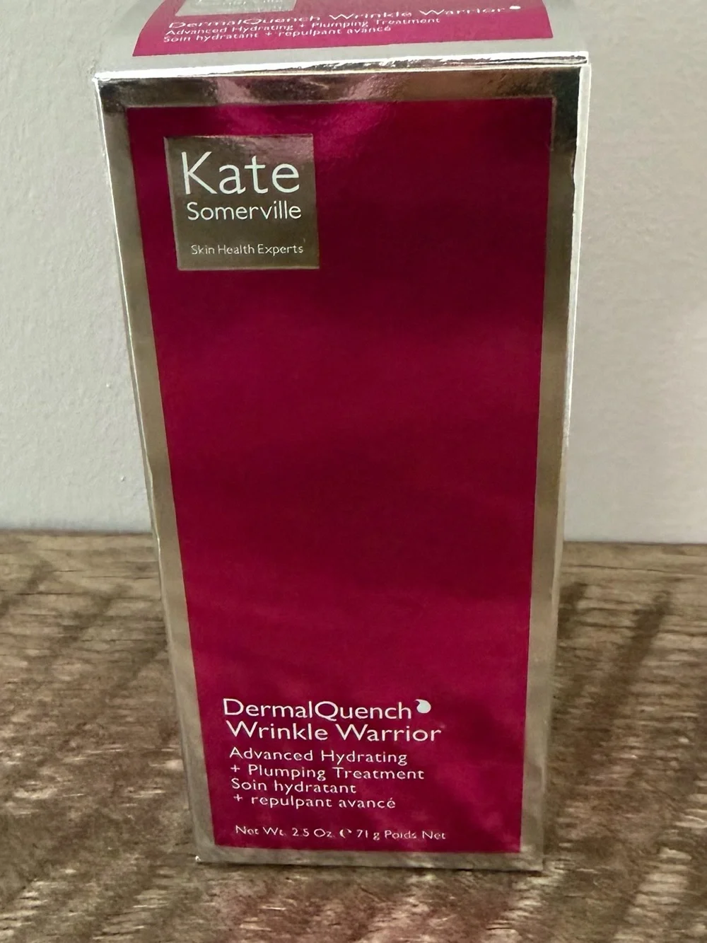 Kate Somerville Dermal Quench Wrinkle Warrior FULL SIZE 2.5 OZ New In Box